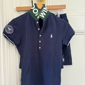 Polo Ralph Lauren Wimbledon Tennis set (NAVY)